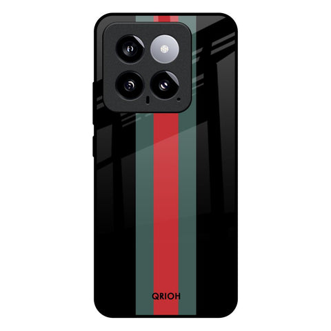 Vertical Stripes Glossy Case for Mi 14