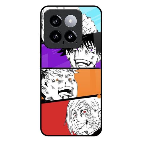 Anime Sketch Glossy Case for Mi 14