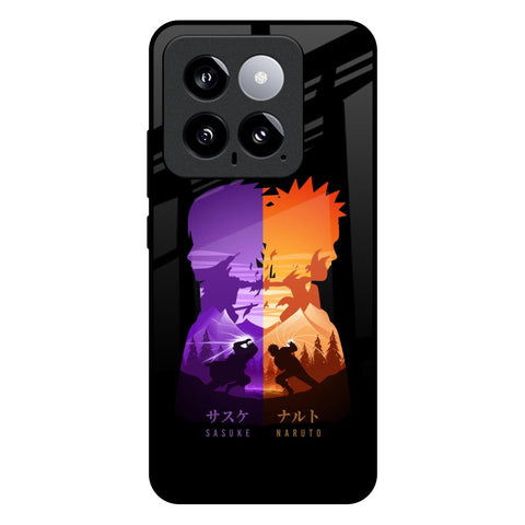 Minimalist Anime Glossy Case for Mi 14