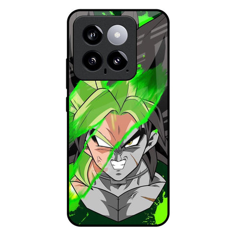 Anime Green Splash Glossy Case for Mi 14