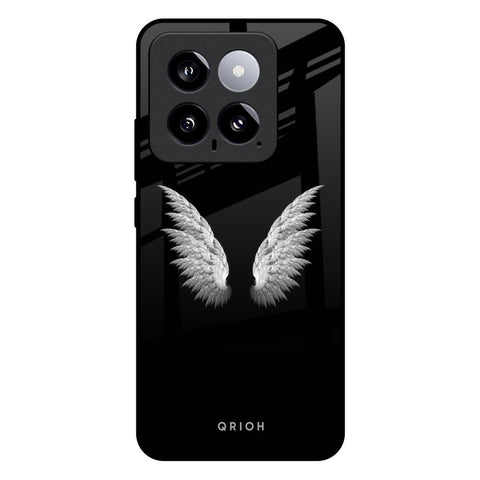 White Angel Wings Glossy Case for Mi 14