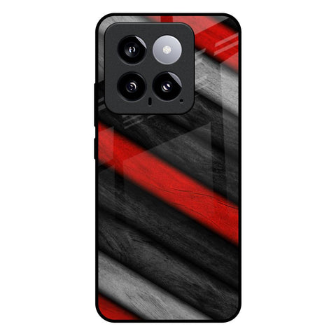 Soft Wooden Texture Glossy Case for Mi 14