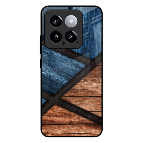 Wooden Tiles Glossy Case for Mi 14