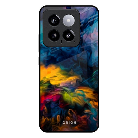 Multicolor Oil Painting Glossy Case for Mi 14