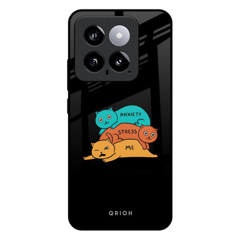Anxiety Stress Glossy Case for Mi 14