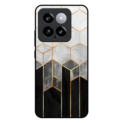 Tricolor Pattern Glossy Case for Mi 14