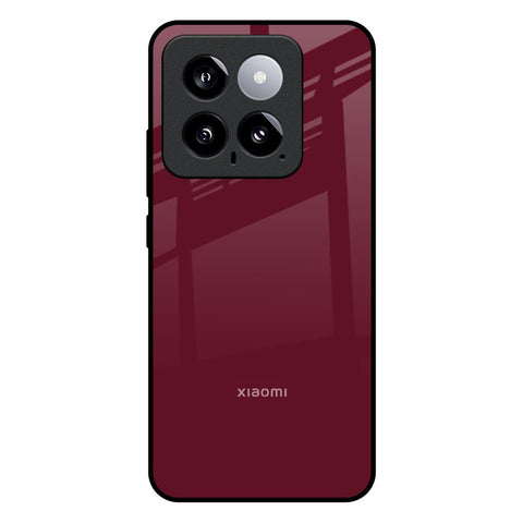 Classic Burgundy Glossy Case for Mi 14
