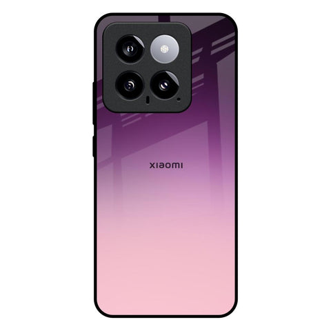 Purple Gradient Glossy case for Mi 14