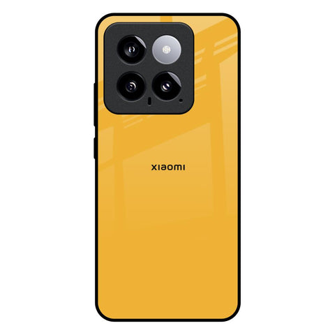 Fluorescent Yellow Glossy case for Mi 14