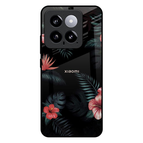 Tropical Art Flower Glossy Case for Mi 14