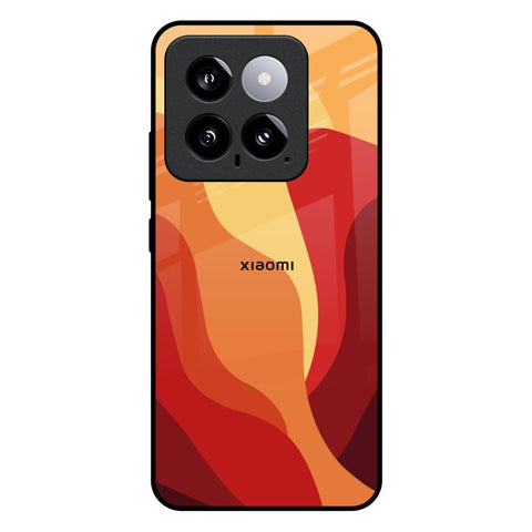 Magma Color Pattern Glossy Case for Mi 14
