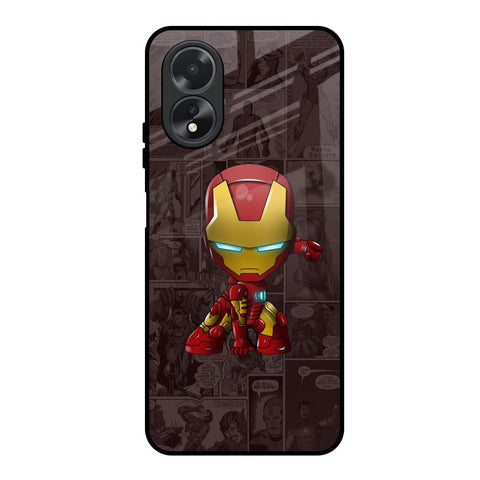 Angry Baby Super Hero Glossy Case for Oppo A18