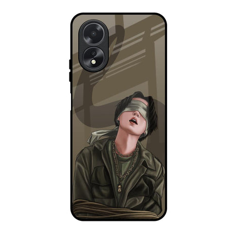 Blind Fold Glossy Case for Oppo A18