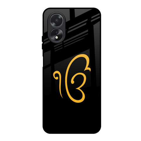 Luxury Fashion Initial Glossy Case for Oppo A18