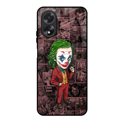 Joker Cartoon Glossy Case for Oppo A18