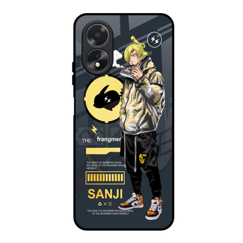Cool Sanji Glossy Case for Oppo A18