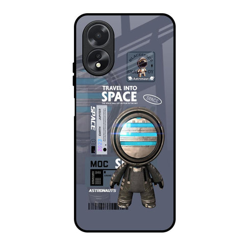 Space Travel Glossy Case for Oppo A18