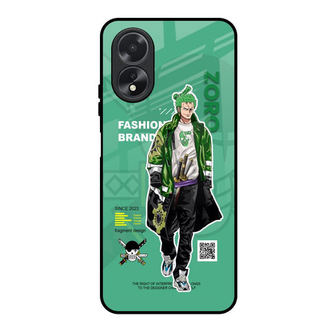 Zoro Bape Glossy Case for Oppo A18