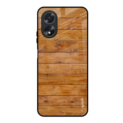Timberwood Glossy Case for Oppo A18