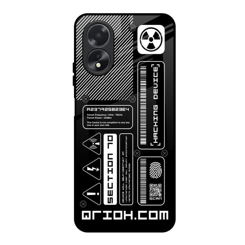Futuristic Art Glossy Case for Oppo A18