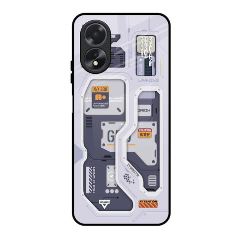Tech Savvy Glossy Case for Oppo A18