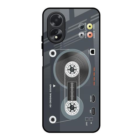 Retro Recorder Glossy Case for Oppo A18