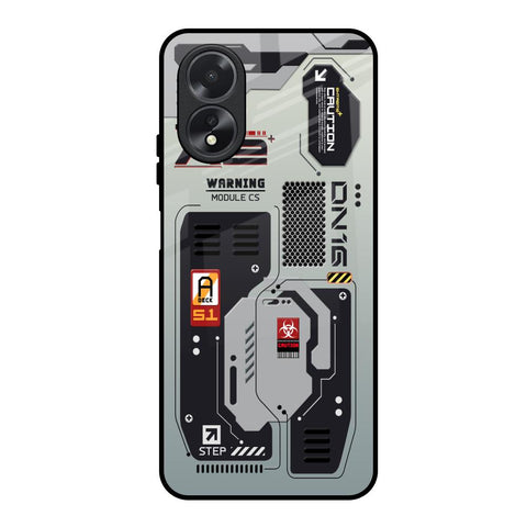 Techno Vibes Glossy Case for Oppo A18