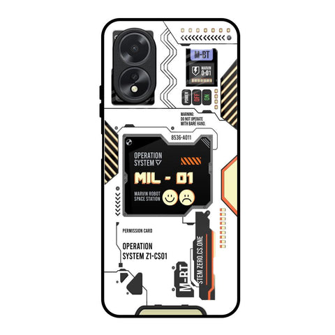 Tech Display Glossy Case for Oppo A18