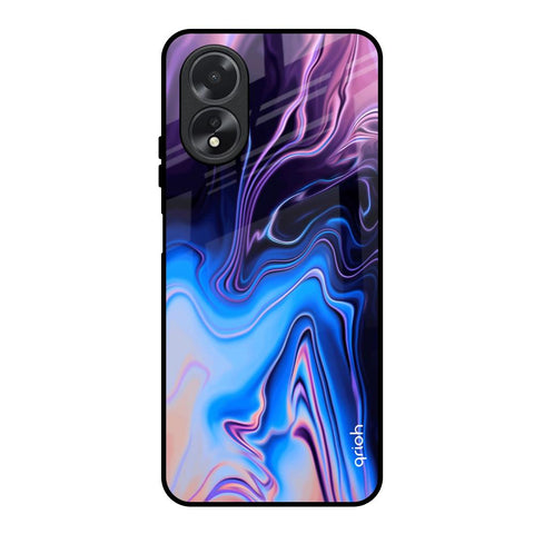 Psychic Texture Glossy Case for Oppo A18