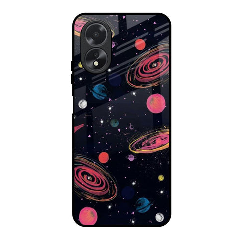 Galaxy In Dream Glossy Case For Oppo A18