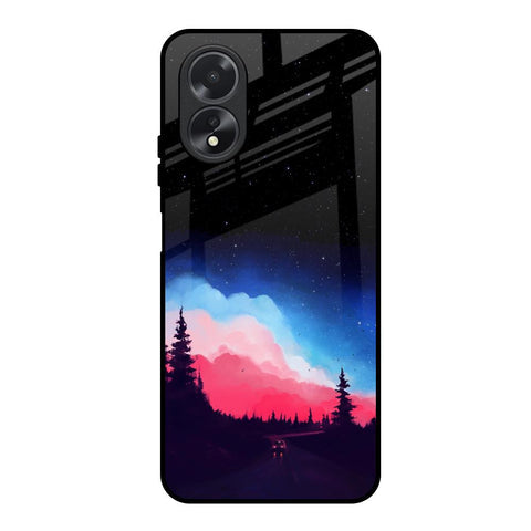 Drive In Dark Glossy Case For Oppo A18