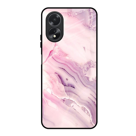 Diamond Pink Gradient Glossy Case For Oppo A18