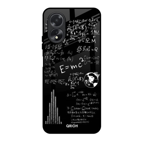 Funny Math Glossy Case for Oppo A18