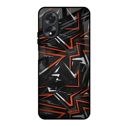 Vector Art Glossy Case for Oppo A18