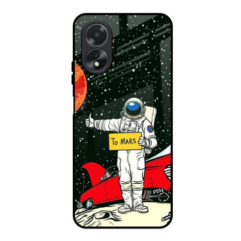 Astronaut on Mars Glossy Case for Oppo A18