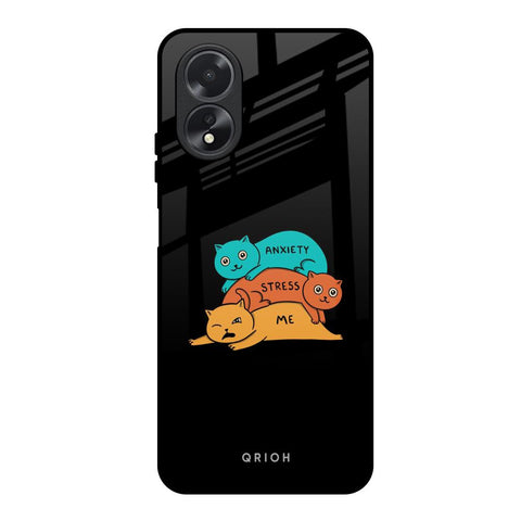 Anxiety Stress Glossy Case for Oppo A18