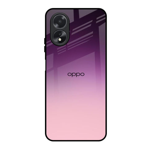 Purple Gradient Glossy case for Oppo A18