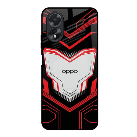 Quantum Suit Glossy Case For Oppo A18