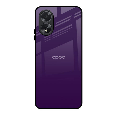 Dark Purple Glossy Case for Oppo A18