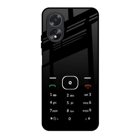 Classic Keypad Pattern Glossy Case for Oppo A38