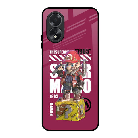 Gangster Hero Glossy Case for Oppo A38