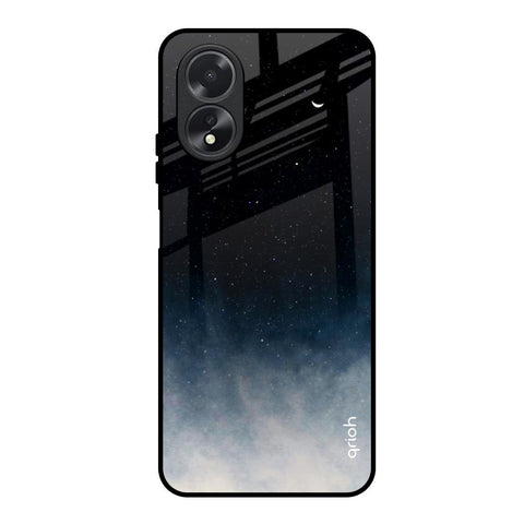 Black Aura Glossy Case for Oppo A38