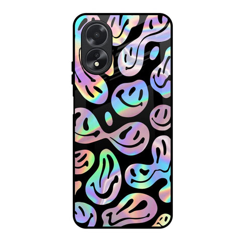 Acid Smile Glossy Case for Oppo A38