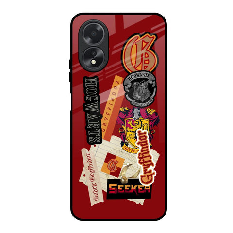 Gryffindor Glossy Case for Oppo A38