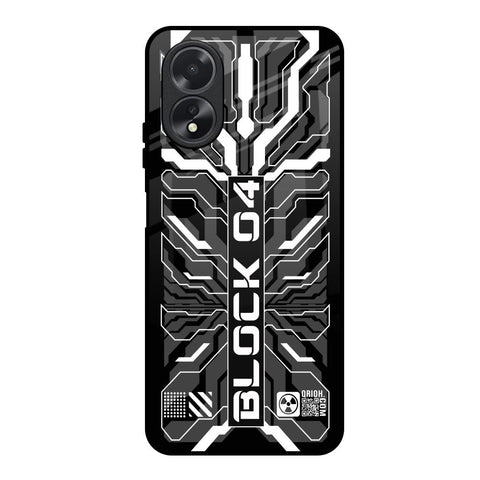 Monochrome Magic Glossy Case for Oppo A38