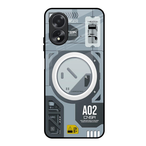 Modern Technology Glossy Case for Oppo A38