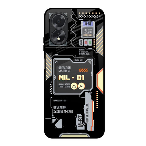 Exposed Parts Glossy Case for Oppo A38