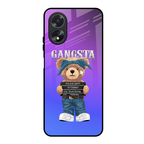 Gangsta Bear Glossy Case for Oppo A38