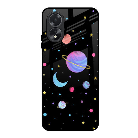 Planet Play Glossy Case For Oppo A38