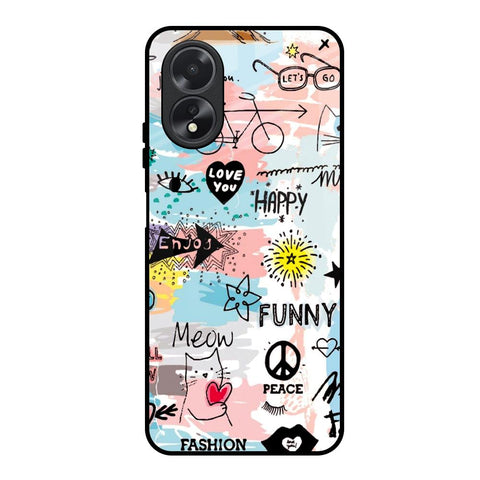 Just For You Glossy Case For Oppo A38